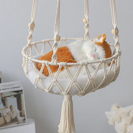 Cat Hammock, Hanging Swing Hammock, Household Pet Cat Kennel, Swing Hanging Pet Bed