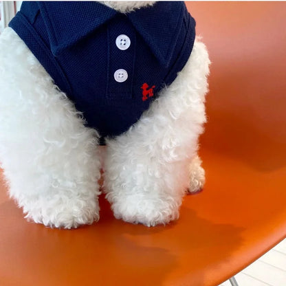 Polo d'Été pour Petit et Moyen Chien - Léger et Respirant