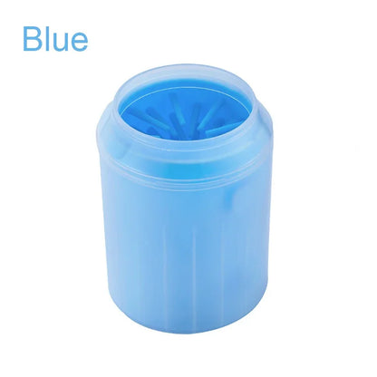 Pet Paw Cleaner Soft Silicone Material Pet Foot Wash Cup Cat and Dog Foot Cleaner Portable Massage Pet Paw Cleaning Supplies