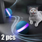 Silent Electric Smart Ball Cat Toys Automatic Rolling Interactive Ball USB LED Light Pet Toy Dog Cat Teaser Training 1～2pcs