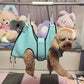 Pet Grooming Hammock Harness Nail Trimming Pet Hammock Small Dog Groming Sling for Small Dogs with Security Strap Sling
