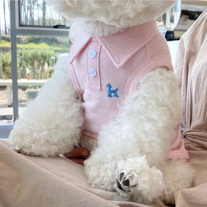 Polo d'Été pour Petit et Moyen Chien - Léger et Respirant