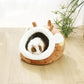 Guinea Pig Bed Hamster Soft Hideout House Small Pet Animals Warm Nest Cage for Bunny Rabbit Sugar Glider Chinchilla Hedgehog