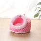 Guinea Pig Bed Hamster Soft Hideout House Small Pet Animals Warm Nest Cage for Bunny Rabbit Sugar Glider Chinchilla Hedgehog