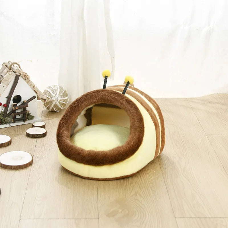 Guinea Pig Bed Hamster Soft Hideout House Small Pet Animals Warm Nest Cage for Bunny Rabbit Sugar Glider Chinchilla Hedgehog
