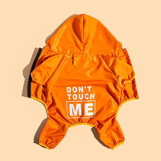 Hot selling dog clothes four-legged raincoat pet outdoor waterproof and dustproof clothes pet supplies