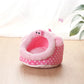 Guinea Pig Bed Hamster Soft Hideout House Small Pet Animals Warm Nest Cage for Bunny Rabbit Sugar Glider Chinchilla Hedgehog