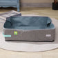 Semi Enclosed Cat Litter Box, Foldable, Portable, Waterproof, Oxford Cloth, Open Cat Toilet  Cat Litter Box Pet Supplies & Pet