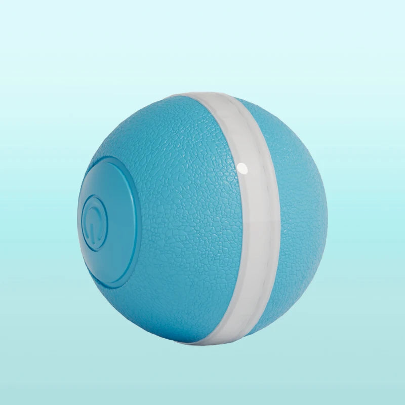 Silent Electric Smart Ball Cat Toys Automatic Rolling Interactive Ball USB LED Light Pet Toy Dog Cat Teaser Training 1～2pcs