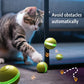Silent Electric Smart Ball Cat Toys Automatic Rolling Interactive Ball USB LED Light Pet Toy Dog Cat Teaser Training 1～2pcs