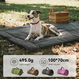 Outdoor  Portable Dog Mat, Roll-Up Washable Pet Bed for Travel, Large Foldable Mat for Dogs & Cats