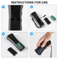 Ultrasonic Dog Barking Deterrent Trainer with LED Light Stop Bark Control Device for Pets Training