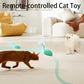 Smart Cat Toy 2 Modes Automatic Moving Remote Controlled Toy Mouse for Cats Dog Interactive Playing Kitten Training Pet Supplies
